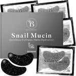 Luxe Glow Bloomora Snail Mucin Under Eye Patches front box view