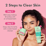 Rael Miracle Clear Facial Cleanser - Makeup Remover, Face Wash for Women, Korean Skin Care (Exfoliating Cleanser, 5 fl oz & Cleansing Balm, 1.69 fl. oz) - Image 9