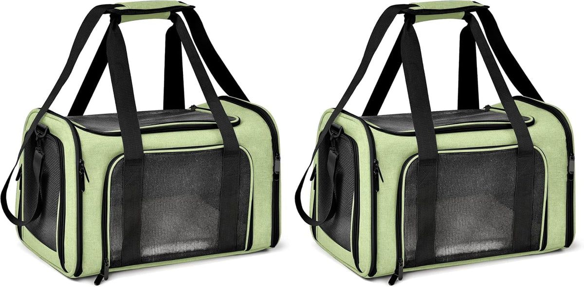 Henkelion Large Cat Carriers Dog Carrier Pet Carrier for Cats Dogs Puppies up to 25Lbs, Big Dog Carrier Soft Sided, Travel Puppy Carrier - Large - Grey - Image 10