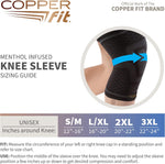 Copper Fit knee sleeve packaging and branding