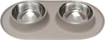 Messy Mutts double silicone dog feeder front view