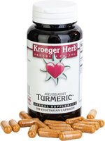 Kroeger Herbs High Absorption Turmeric Supplement bottle front view