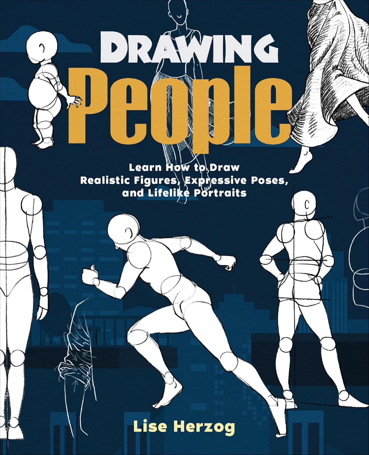 Drawing People: Learn How to Draw Realistic Figures, Expressive Poses, and Lifelike Portraits (How to Draw Books) - Image 1