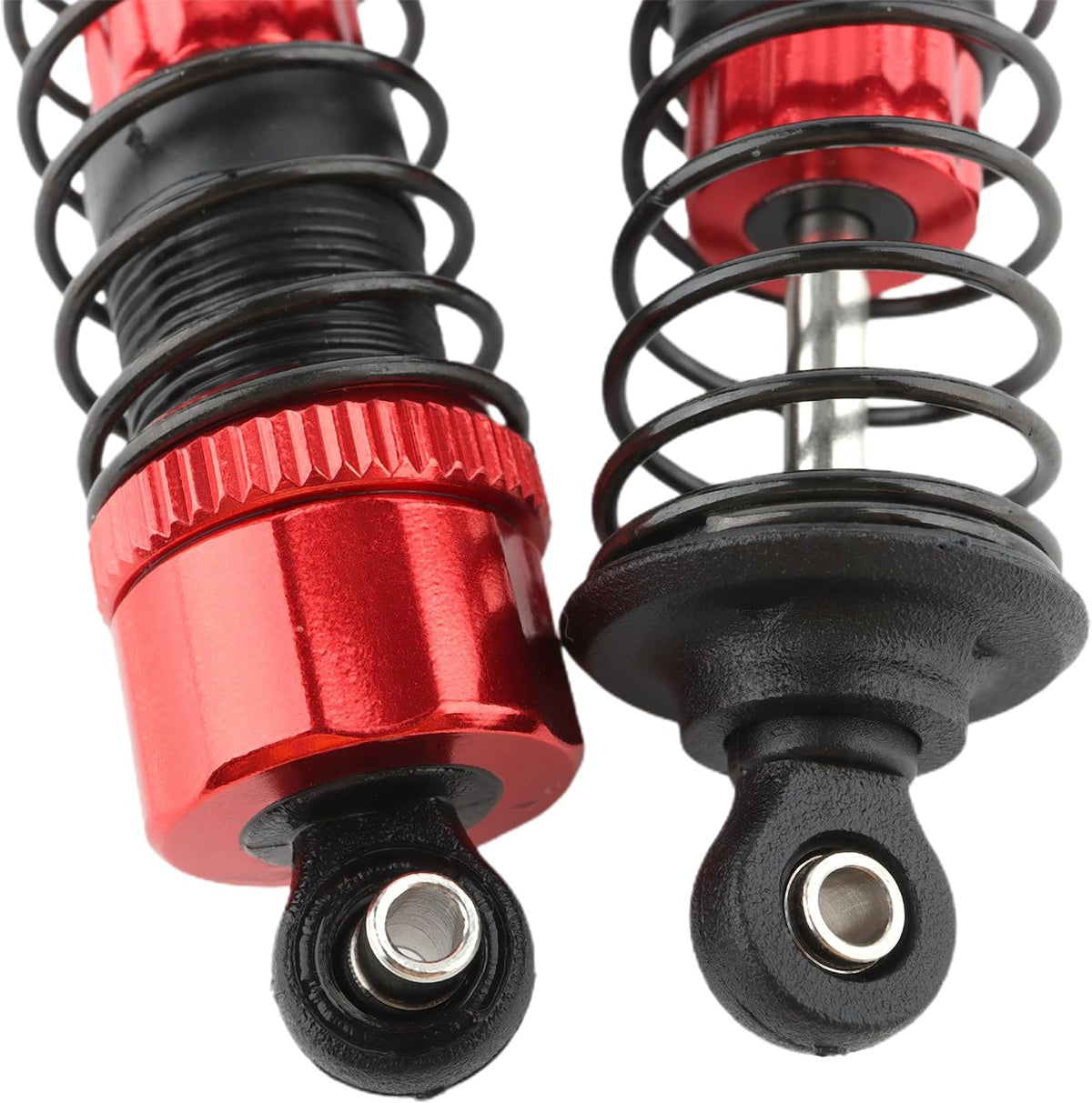 Gdool aluminum capped oil filled shock closeup details