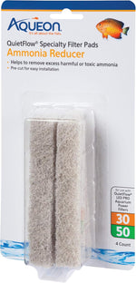 Aqueon quietflow ammonia reducer filter pads front view packaging