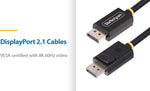 Authentic StarTech 6 foot video display cable product packaging