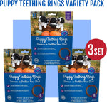 N Bone puppy teething rings multi pack bags layout