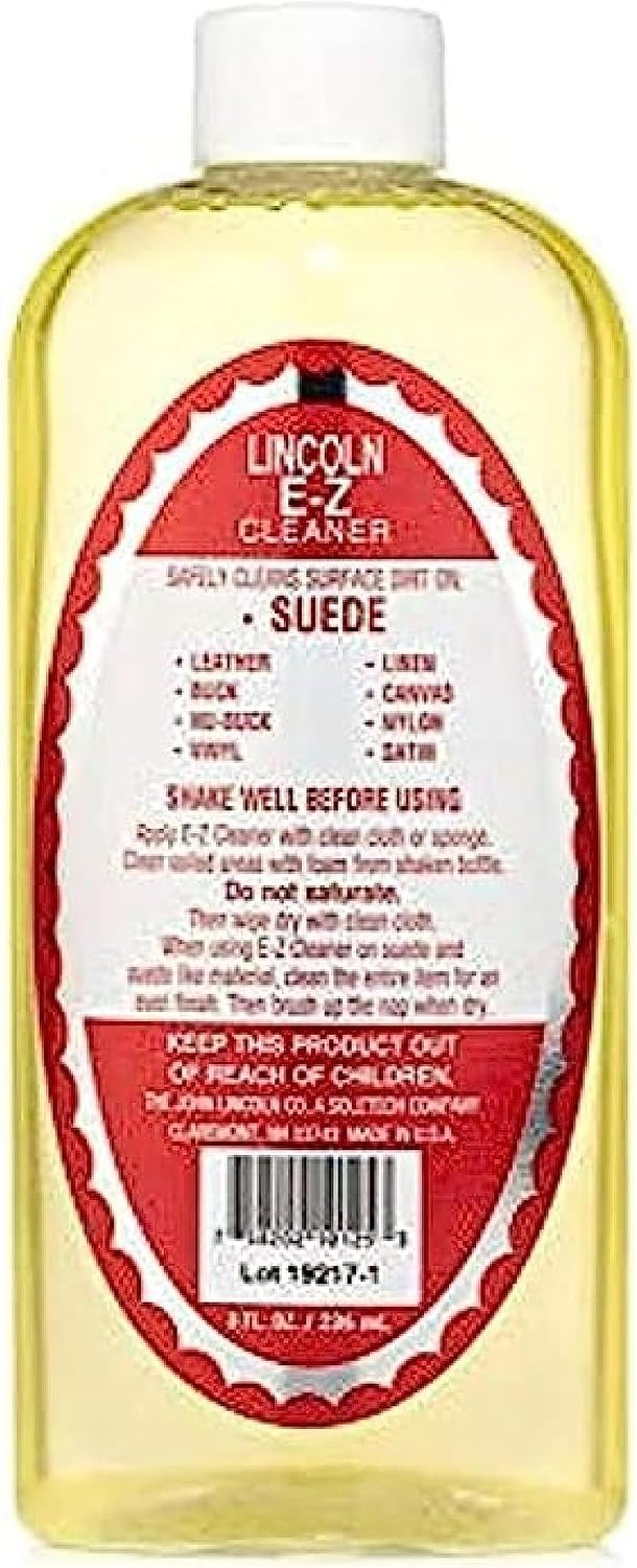 Lincoln E-Z Cleaner front view bottle showcasing the 8 fluid ounce packaging.