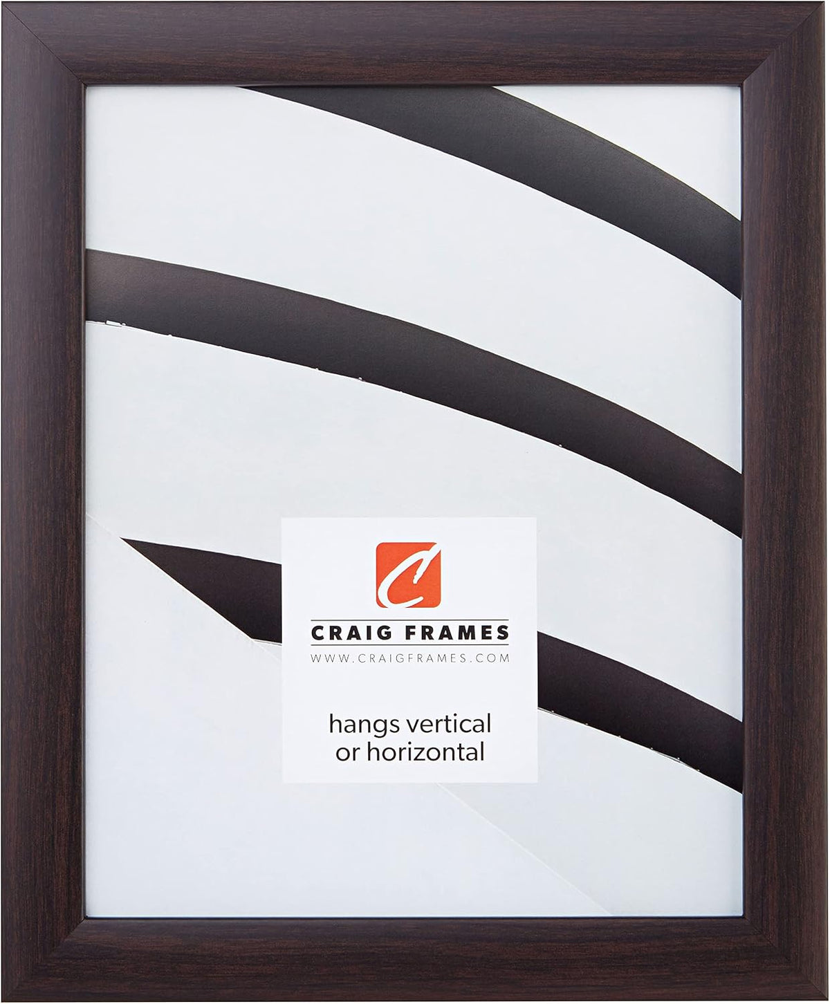 Craig Frames silver gallery wall decor styled in a room