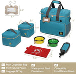 Pmpete travel bag food carrier containers set