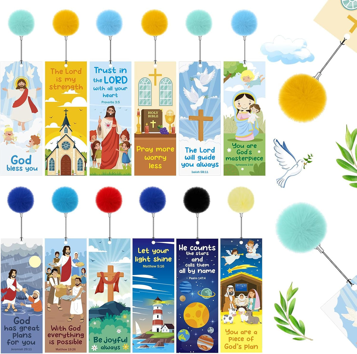 Complete set of twenty four pieces laid out in packaging