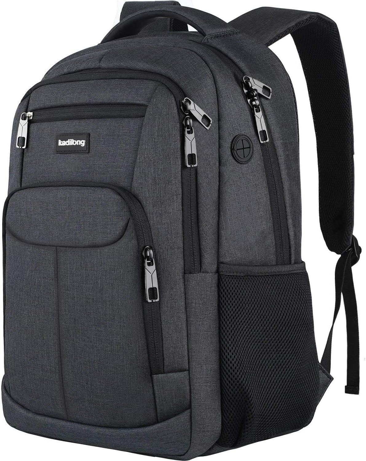 kadilong School Backpacks for Men Teen Boys,Laptop Backpack College Bookbag Computer Bag for Work Business Middle High School with USB Port Fits 15.6 Inch Laptop - Image 10