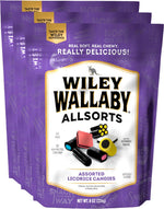 Wiley Wallaby 8 Ounce Allsorts Gourmet Australian Style Soft & Chewy Assorted Licorice Candy (1 Pack) - Image 10