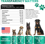 Furaland dog supplement jar showing 12 ounce product weight