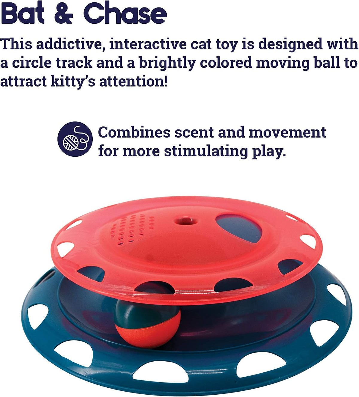 Catstages interactive ball track in action