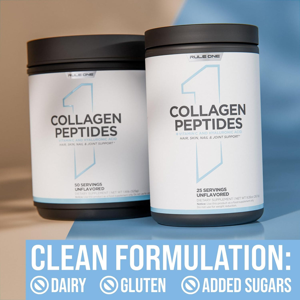 Rule 1 Collagen Peptides lifestyle usage and fitness view