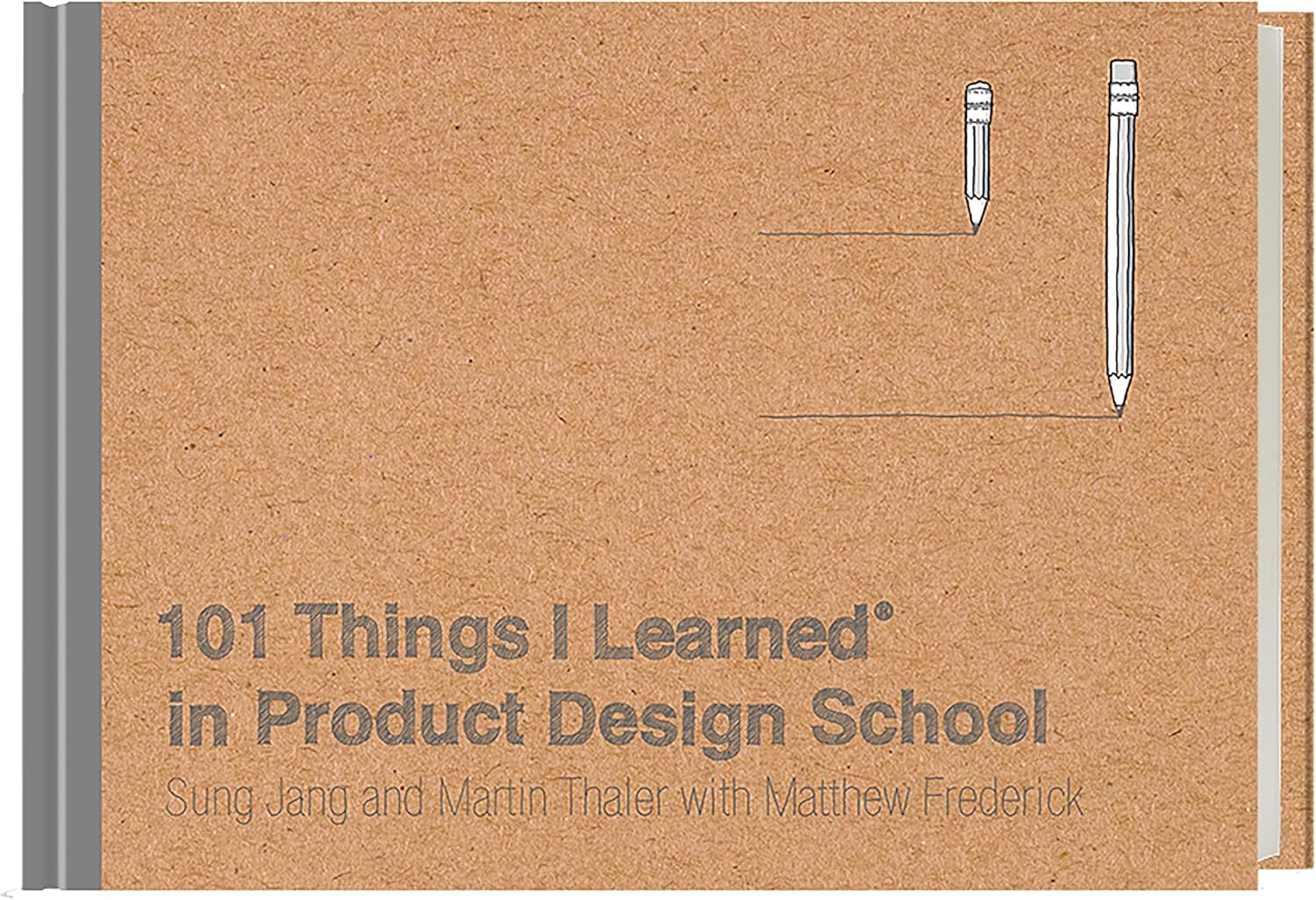 Sung Jang 101 Things I Learned in Product Design School hardcover book front cover view.