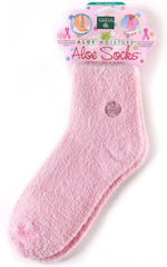 Earth Therapeutics aloe vera socks front view packaging