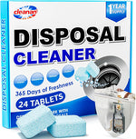 Cleanan foaming garbage disposal cleaner 24 pack front view