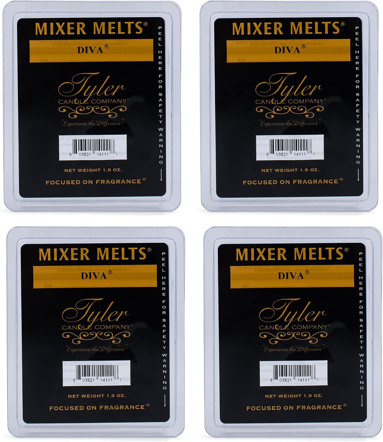 Makabaka Tyler Diva tart mixer melts set front view