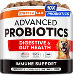 STRELLALAB Anal Gland Support Chews - Scoot Treatment - Digestive Enzymes, Prebiotics & Fiber Supplement for Dogs Digestion & Gut Health. Proprietary Blend of Beet, Psyllium, Dandelion & Pumpkin 120Ct - Image 12