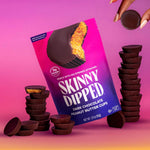 SkinnyDipped four pack premium peanut butter cups assortment