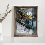 GraduationMall solid wood display case open door