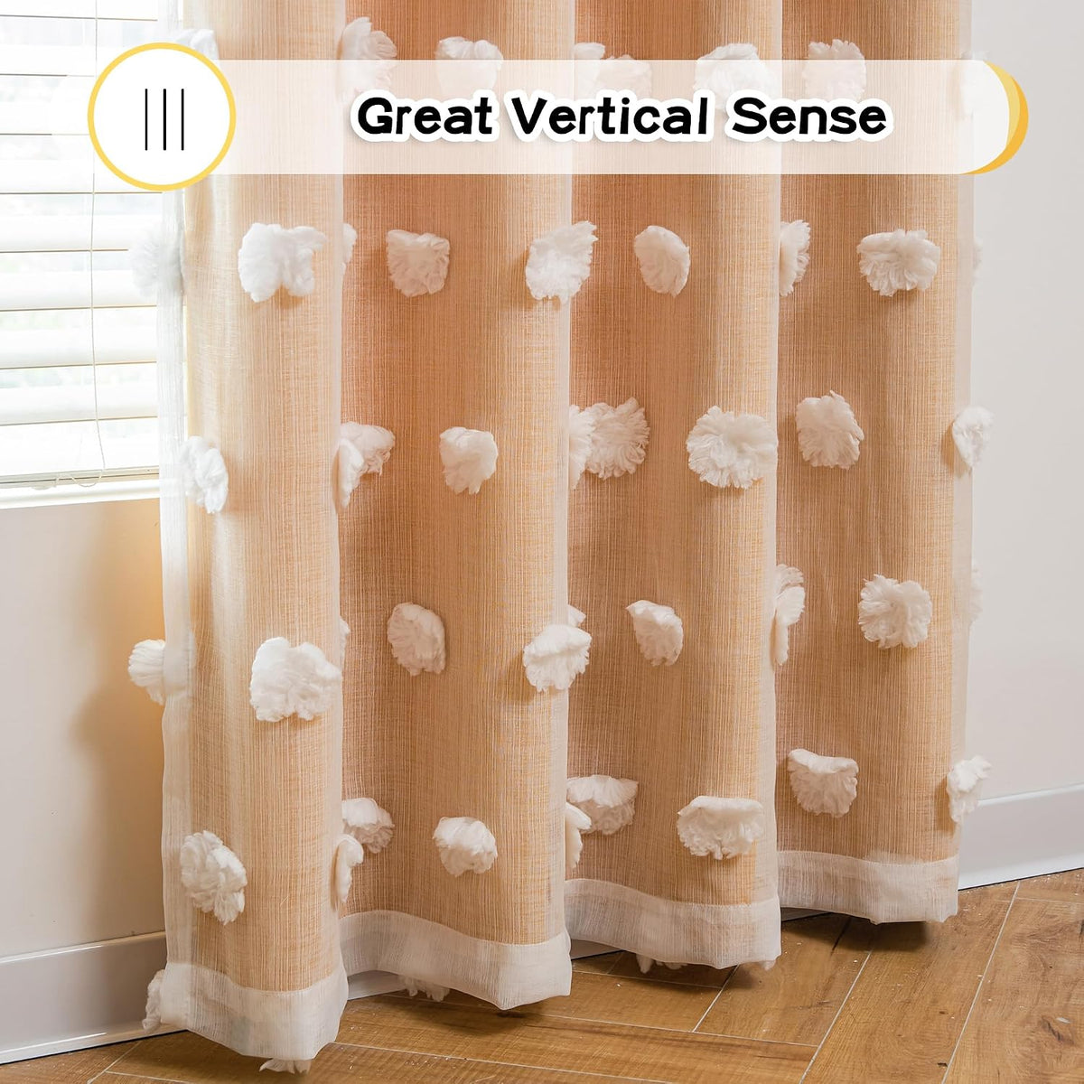 Mysky Home decorative window drapes lifestyle setup