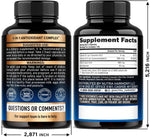 NutraHarmony ALA supplement facts nutritional label details