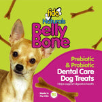 Fido Belly Bones for Dogs, Mini - 100 Count - Yogurt-Flavor Dental Treats for Small Dogs - Plaque & Tartar Control for Fresh Breath - Digestive Support - Made in USA - Image 2