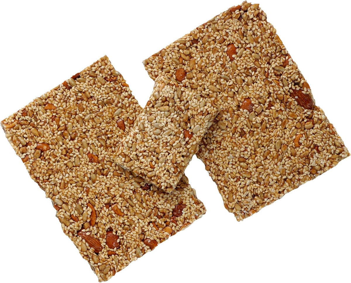 Sweet and savory American peanut brittle bulk confectionery package