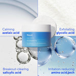 Murad acne fighting exfoliating pads with glycolic acid for rough skin bumps