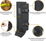QOGIR Snake Gaiters for Hunting: Durable Snake Guards, Snake Gaiter Leggings for Men & Women, Snake Bite Protection for Lower Legs, Snake Proof Gaiters with Adjustable Size - Image 2