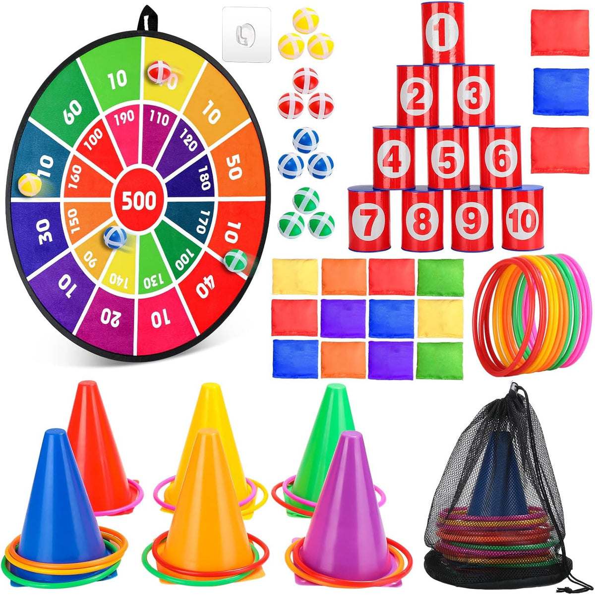 Hungdao carnival games combo set front view