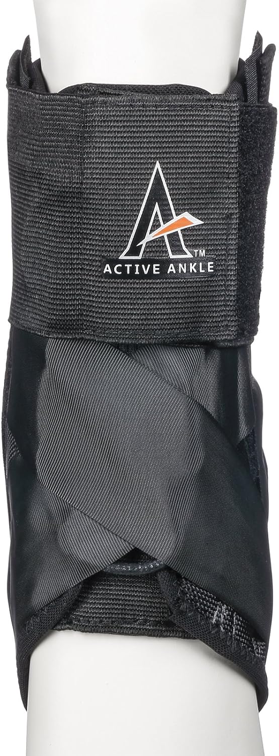 Cramer Active Ankle AS1 Pro speed lace eyelets and upper material close-up