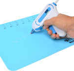 Westcott silicone mat demonstrating heat resistance for glue guns