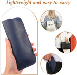 Gjinxi lightweight eyeglass sleeve shown inside a handbag