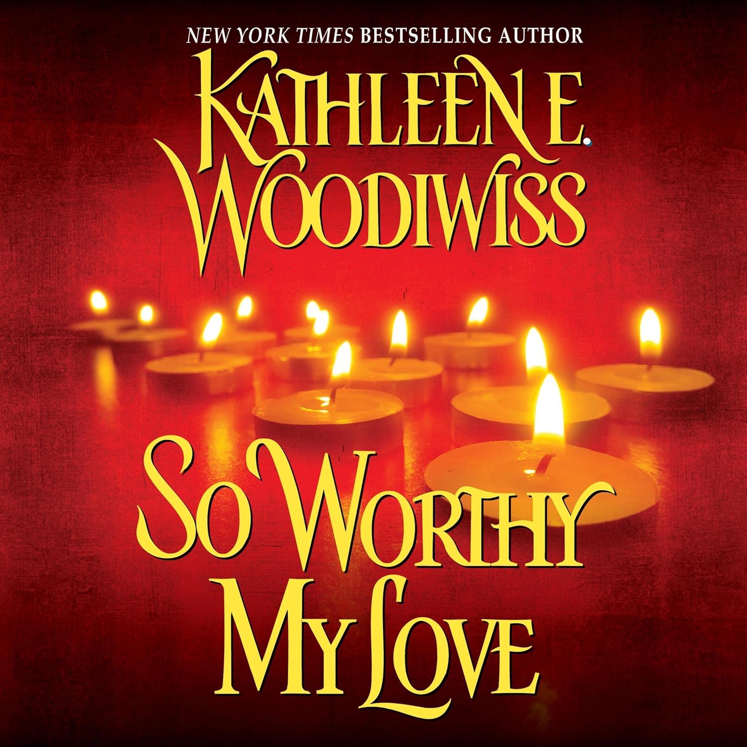 HarperCollins So Worthy My Love historical romance audiobook front cover art