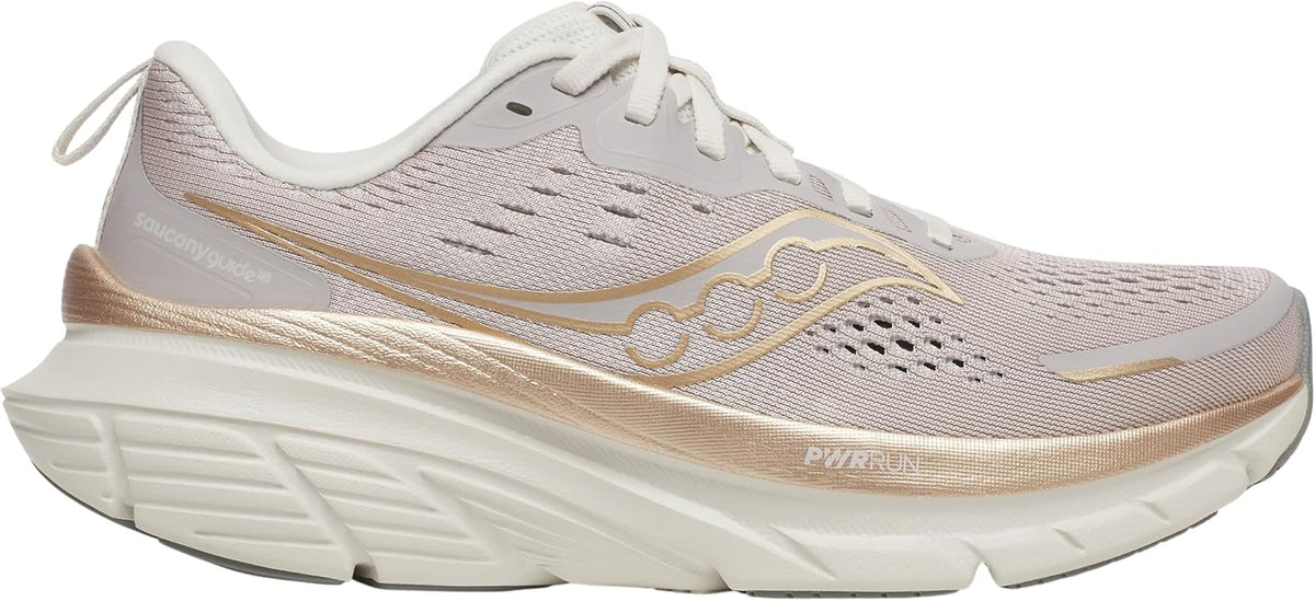 Saucony oat quartz running shoe side profile