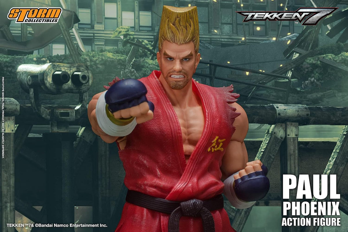 Storm Collectibles - Tekken 7 - Paul Phoenix, 1/12 Action Figure - Image 11