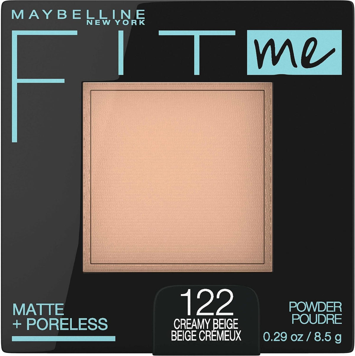 Maybelline Fit Me Matte + Poreless Pressed Face Powder Makeup & Setting Powder, Natural Tan, 1 Count - Image 11