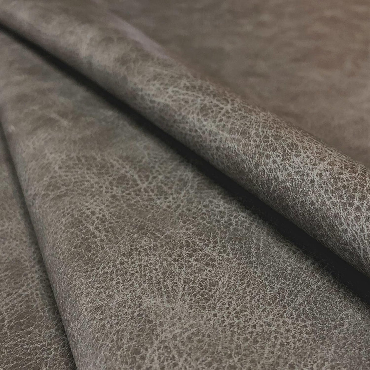 Faux Leather Fabric, Embossed Synthetic Vinyl, Upholstery DIY and Craft Making Pleather Sheets - One Yard 36"x54" (Charcoal Grey) - Image 12