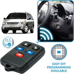 Keyless2Go replacement remote shown with included programming guide