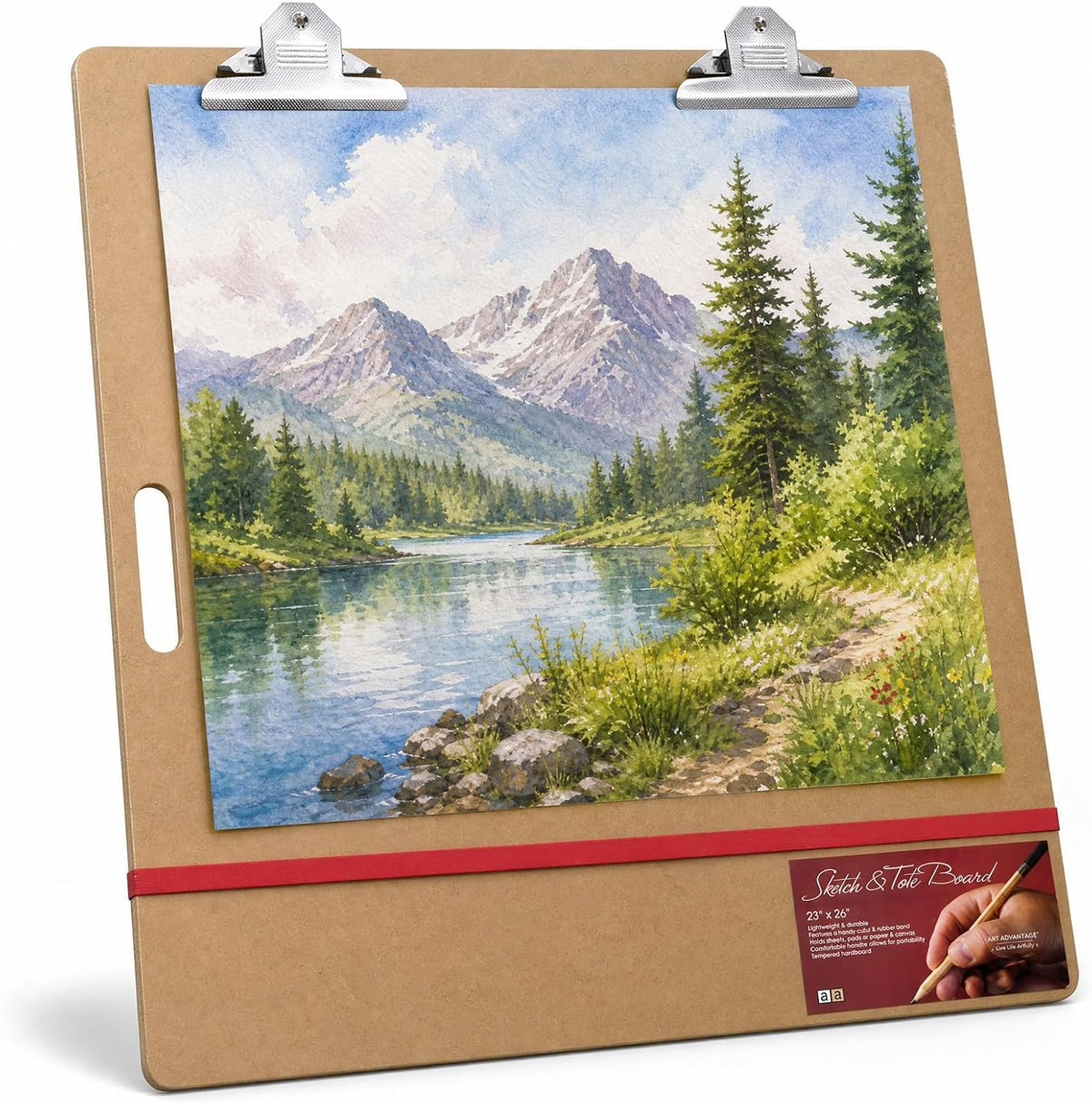 Art Advantage artist sketch board front view