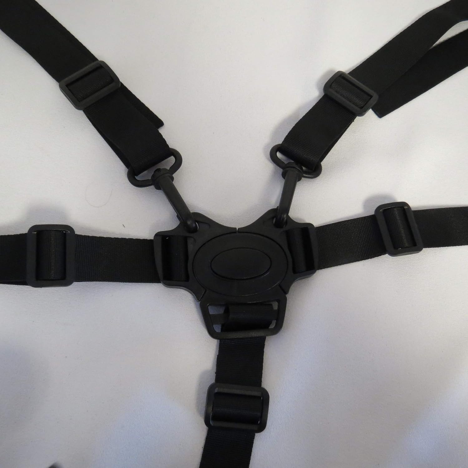 Ponini stroller replacement parts five point safety harness front view