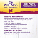 Nutritional facts and ingredients view of Wellness Petite Entrees adult wet dog food