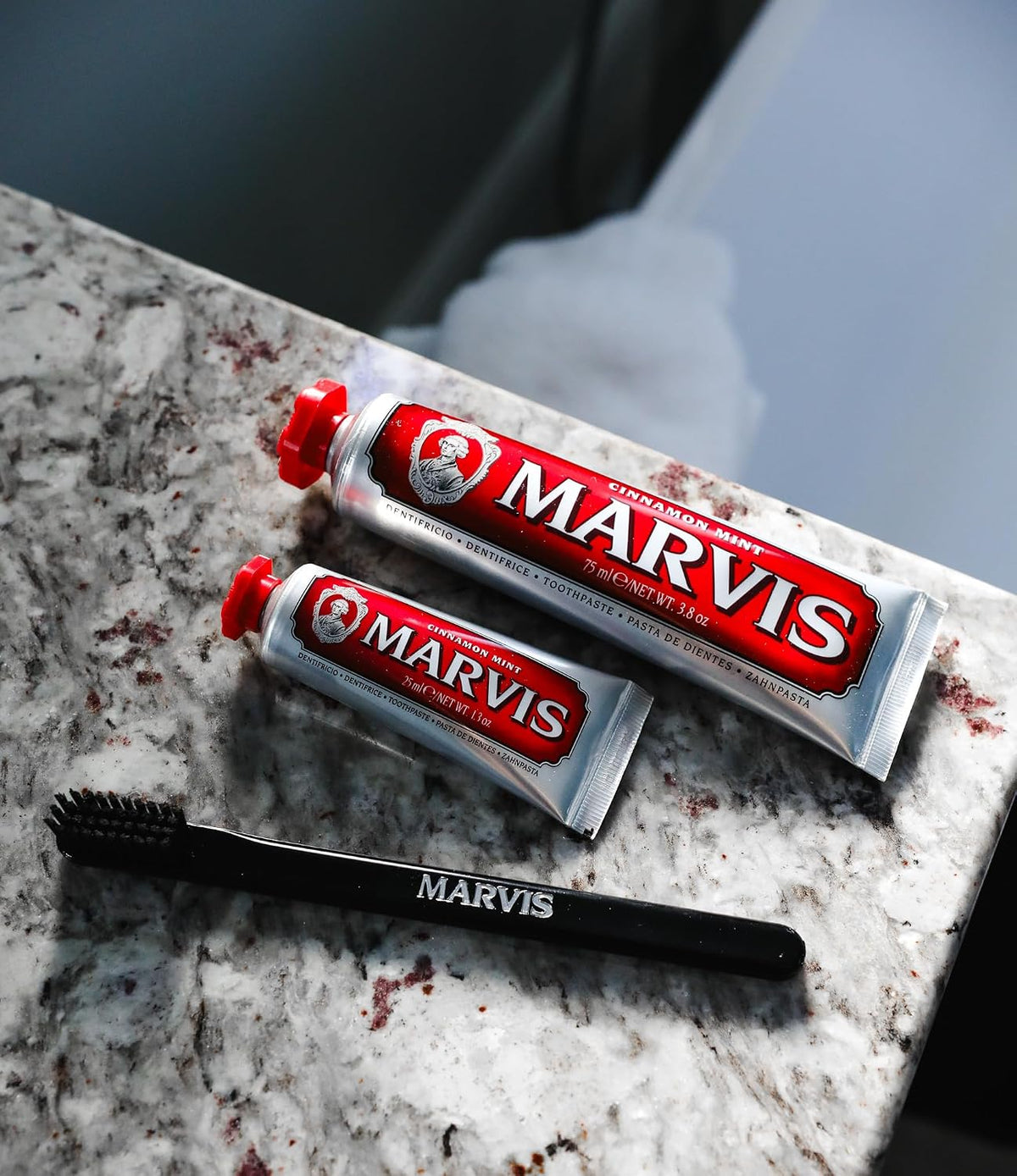 Authentic USA imported Marvis cinnamon mint daily oral care paste