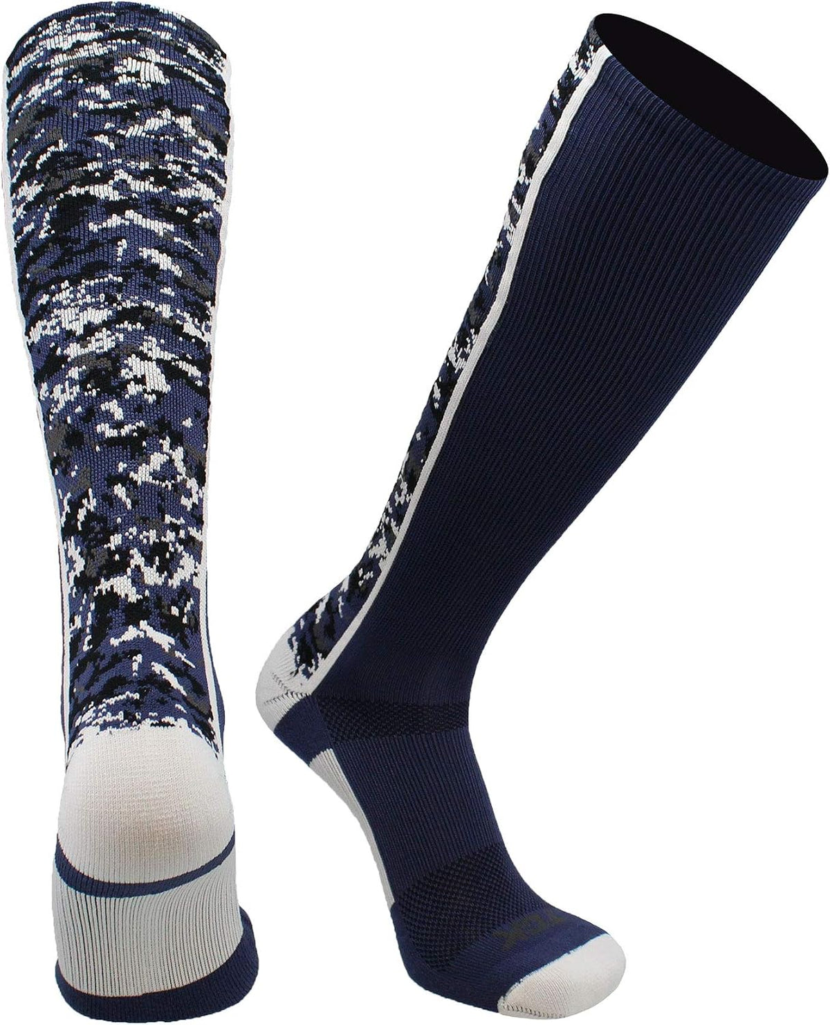 TCK athletic socks youth and adult size comparison