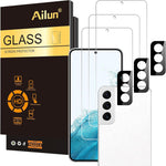 Ailun Screen Protector + Camera Lens Protector for Galaxy S23, 3+3 Pack | 6.1 Inch, Tempered Glass, Fingerprint Unlock Compatible, 0.25mm, Ultra Clear, Anti-Scratch, Case Friendly - Image 11