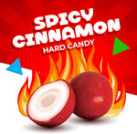 Individually wrapped Laetafood cinnamon hard candy
